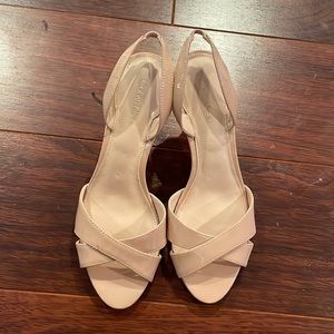 Calvin Klein sling back heel